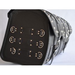 Sissy bar väska med lås