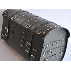 Sissy bar väska med lås