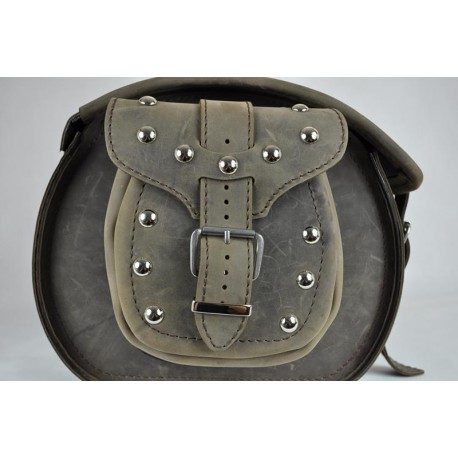 Läderfickor till sissybar väskor