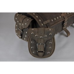 Läderfickor till sissybar väskor