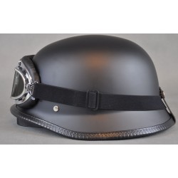 Öppet hjälm "tysk militär" med glasögon