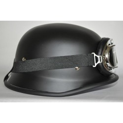 Öppet hjälm "tysk militär" med glasögon