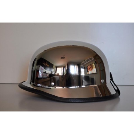 Öppet hjälm "krom"